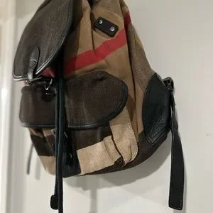 Burberry | Bags | Gorgeous Burberry Canvas Backpack With  display picture 1